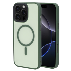 Mobiparts Hardcover Apple iPhone 16 Pro Max Satin Green (Magsafe Compatible)