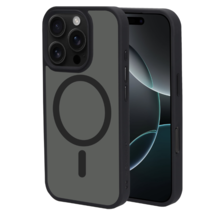 Mobiparts Hardcover Apple iPhone 16 Pro Max Satin Black (Magsafe Compatible)