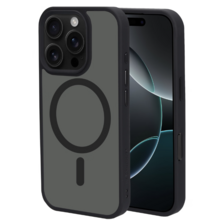 Mobiparts Hardcover Apple iPhone 16 Pro Max Satin Black (Magsafe Compatible)