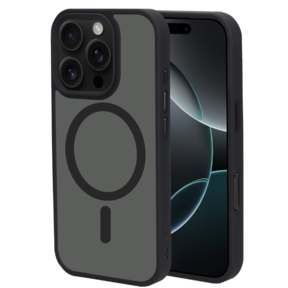 Mobiparts Hardcover Apple iPhone 16 Pro Max Satin Black (Magsafe Compatible)