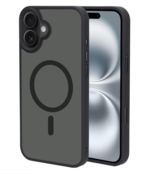 Mobiparts Hardcover Apple iPhone 16 Plus Satin Black (Magsafe Compatible)