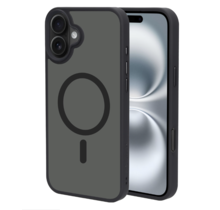 Mobiparts Hardcover Apple iPhone 16 Plus Satin Black (Magsafe Compatible)