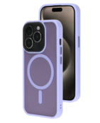 Mobiparts Hardcover Satin Lila iPhone 15 Pro