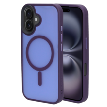 Mobiparts Hardcover Apple iPhone 16 Satin Purple (Magsafe Compatible)