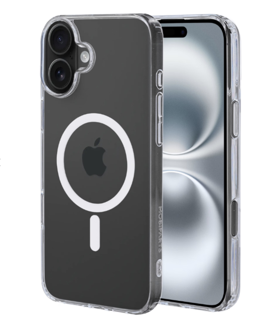 Mobiparts Hardcover Apple iPhone 16 Plus Clear (Magsafe Compatible)