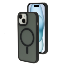 Mobiparts Hardcover  Satin  Black iPhone 15