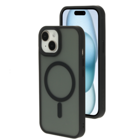 Mobiparts Hardcover  Satin  Black iPhone 15