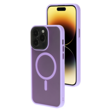 Mobiparts Hardcover Apple iPhone 14 Pro Max Satin Lila (Magsafe Compatible)