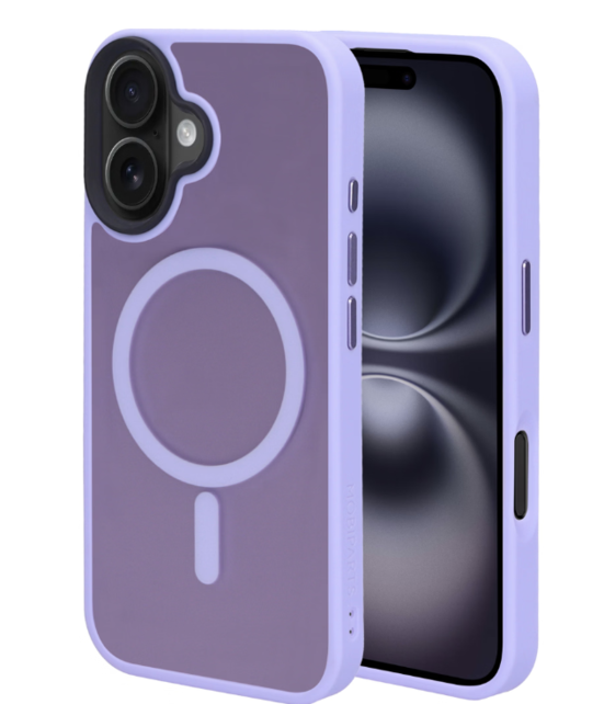 Mobiparts Hardcover Apple iPhone 14 Pro Max Satin Lila (Magsafe Compatible)