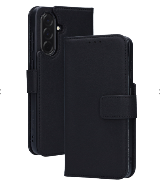 Mobiparts Leather 2 in 1 Wallet Case Samsung Galaxy A36 Black