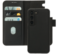 Mobiparts Leather 2 in 1 Wallet Case Black Samsung S23
