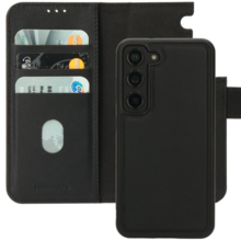 Mobiparts Leather 2 in 1 Wallet Case Black Samsung S23
