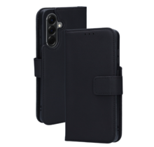 Mobiparts Leather Wallet Case Samsung Galaxy A56 Black
