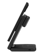 Mobiparts Foldable Wireless 3 in 1 Charger 15W Triangle Aluminum