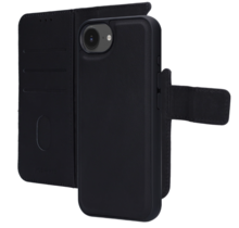 Mobiparts Leather 2 in 1 Wallet Case Apple iPhone 16e Black