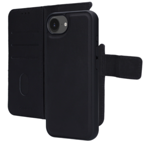 Mobiparts Leather 2 in 1 Wallet Case Apple iPhone 16e Black