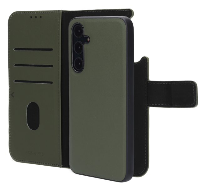 Mobiparts Leather 2 in 1 Wallet Case Samsung Galaxy A55 Green