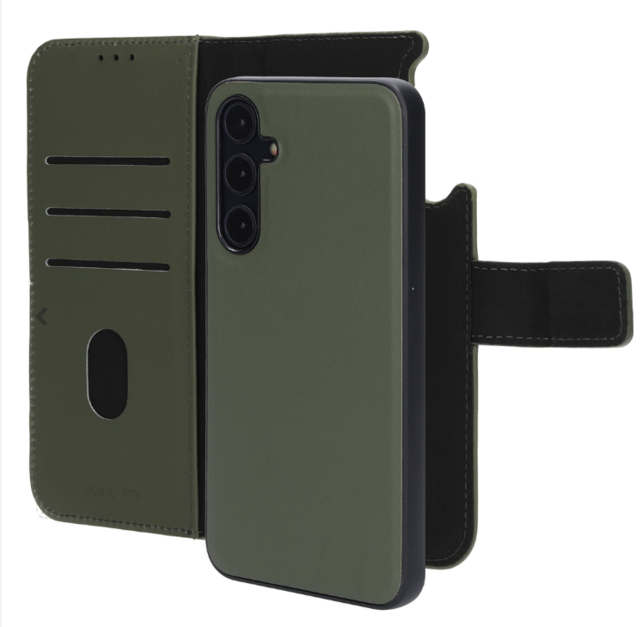 Mobiparts Leather 2 in 1 Wallet Case Samsung Galaxy A35 Green
