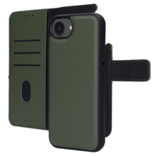 Mobiparts Leather 2 in 1 Wallet Case Apple iPhone 16e Green