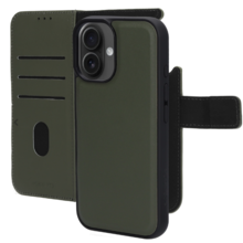Mobiparts Leather 2 in 1 Wallet Case Apple iPhone 16 Green