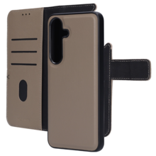 Mobiparts Leather 2 in 1 Wallet Case Samsung Galaxy S25 Taupe