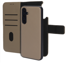 Mobiparts Leather 2 in 1 Wallet Case Samsung Galaxy A35 Taupe