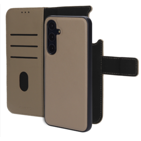 Mobiparts Leather 2 in 1 Wallet Case Samsung Galaxy A35 Taupe