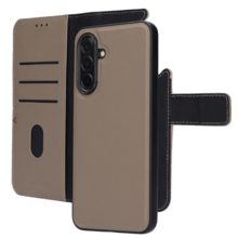 Mobiparts Leather 2 in 1 Wallet Case Samsung Galaxy A36 Taupe