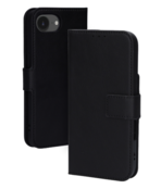 Mobiparts Classic Wallet Case Apple iPhone 16e Black (Magsafe Compatible)