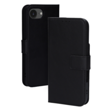 Mobiparts Classic Wallet Case Apple iPhone 16e Black (Magsafe Compatible)
