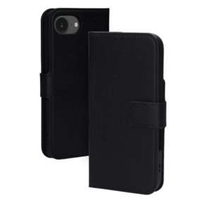 Mobiparts Classic Wallet Case Apple iPhone 16e Black (Magsafe Compatible)