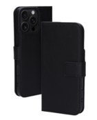 Mobiparts Classic Wallet Case Apple iPhone 16 Pro Max Black (MagSafe Compatible)