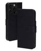 Mobiparts Classic Wallet Case Apple iPhone 16 Pro Black (MagSafe Compatible)