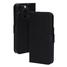 Mobiparts Classic Wallet Case Apple iPhone 16 Pro Black (MagSafe Compatible)
