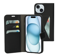 Mobiparts Classic Wallet Case Black Iphone 15/14/13