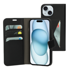 Mobiparts Classic Wallet Case Black Iphone 15/14/13