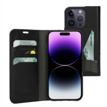 Mobiparts Classic Wallet Case Black Iphone 14 Pro