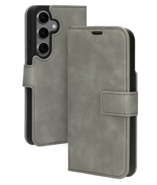 Mobiparts Classic Wallet Case Granite Grey Samsung S24