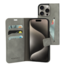 Mobiparts Classic Wallet Case Granite Grey Iphone 15 Pro