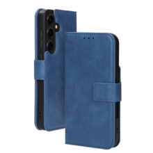 Mobiparts Classic Wallet Case Steel Blue Samsung S24+