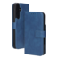 Mobiparts Classic Wallet Case Samsung Galaxy A55 5G (2024) Steel Blue