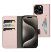 Mobiparts Classic Wallet Case Pink Iphone 15 Pro