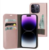 Mobiparts Classic Wallet Case Pink iPhone 14 Pro
