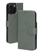 Mobiparts Classic Wallet Case Apple iPhone 16 Pro Max Stone Green (MagSafe Compatible)