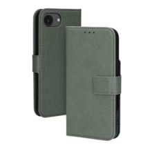 Mobiparts Classic Wallet Case Apple iPhone 16e Stone Green (MagSafe Compatible)