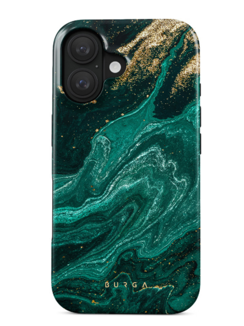 Burga Tough Case Apple iPhone 16 - Emerald Pool Burga Tough Case Apple iPhone 16 - Emerald Pool