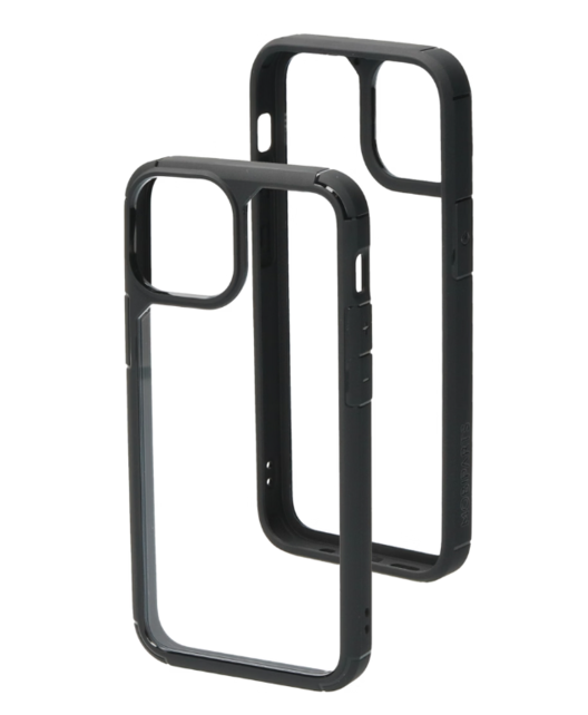 Mobiparts Rugged Clear Case Apple iPhone 13 Mini Black