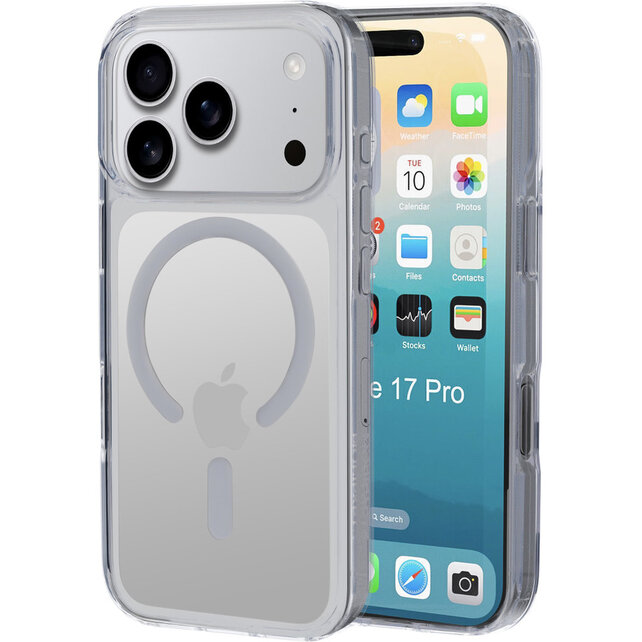 Mobiparts Hardcover Apple iPhone 17 Pro Clear (Magsafe Compatible)