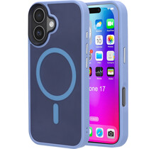 Mobiparts Hardcover Apple iPhone 17 Satin Light Blue(Magsafe Compatible)