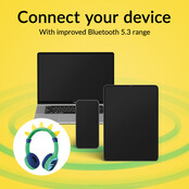 Leukste koptelefoon Dino draadloos kids